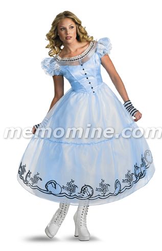 Alice in Wonderland Alice Adult DELUXE Costume **IN STOCK**
