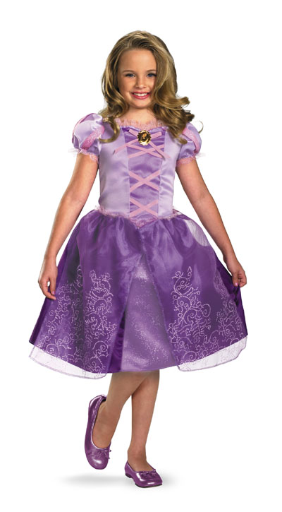Tangled Rapunzel Classic Princess Costume Dress