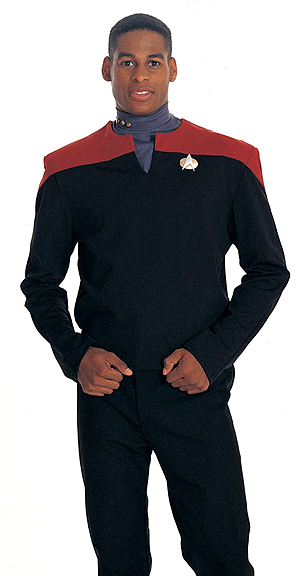 Star Trek Deep Space Nine Comander Sisko L Red