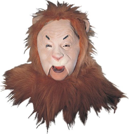 Wizard Of Oz Cowardly Lion™ Mask with hair