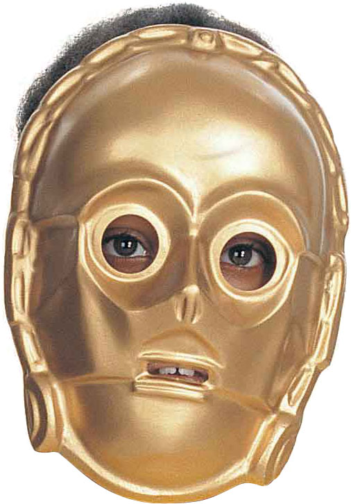 C-3PO Child 3/4 PVC Mask