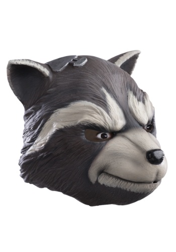 Rocket Raccoon Adult Overhead Mask - Click Image to Close