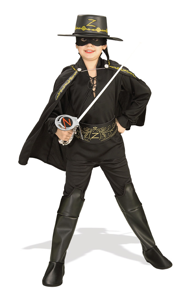 Zorro™ Child Deluxe Dress-Up Set S,M,L