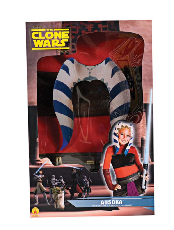 Star Wars Ahsoka Deluxe Costume Large Box S-M-L Clone Wars