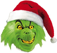 Grinch™ Deluxe Mask With Hat & Hair
