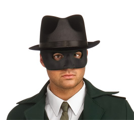 Green Hornet Eyemask **IN STOCK** - Click Image to Close
