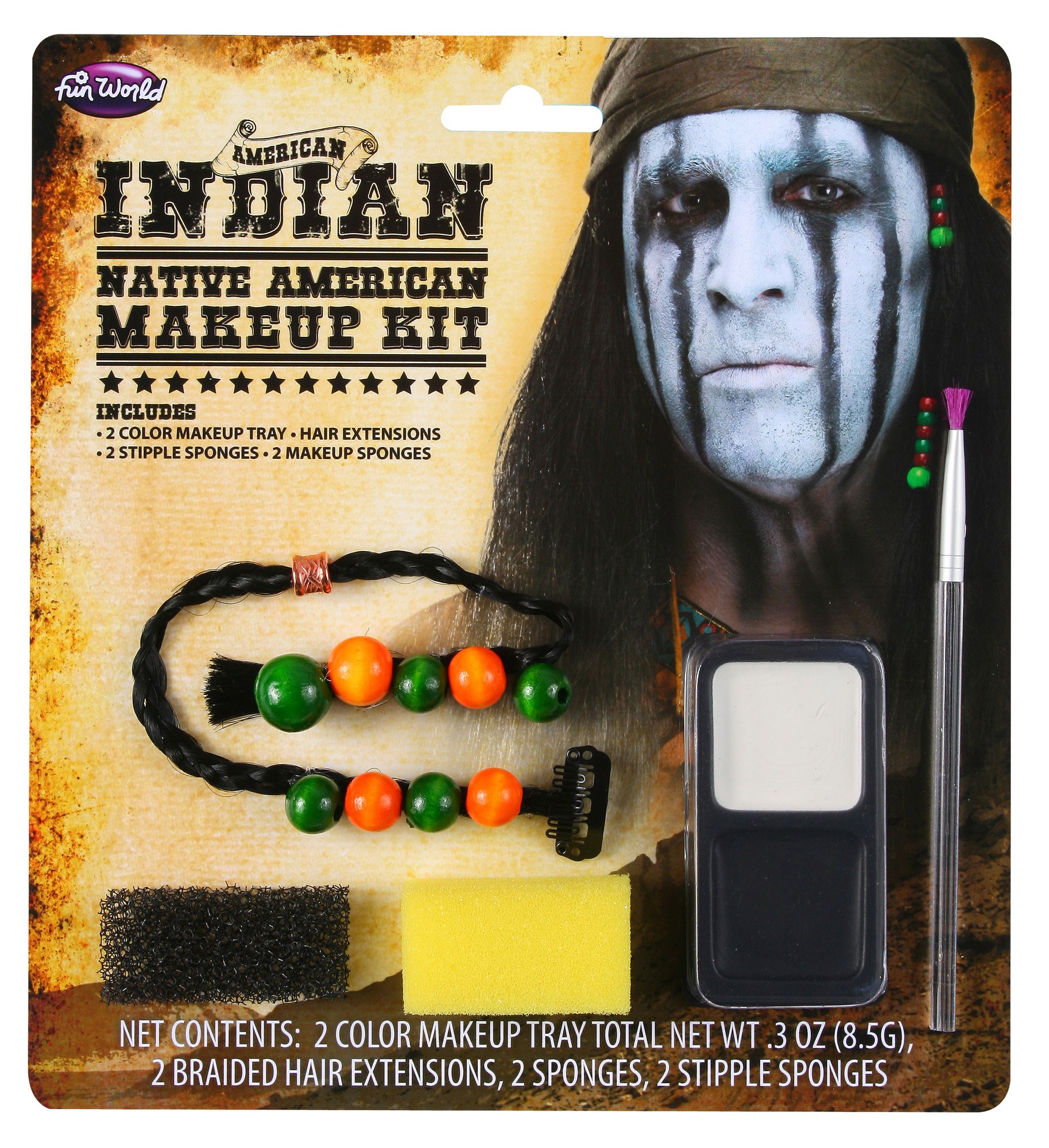 TONTO Lone Ranger Movie Native American Makeup Kit