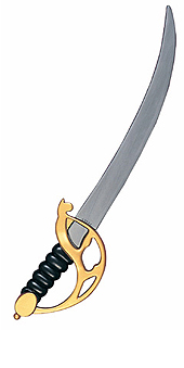 Deluxe Pirate Sword - Click Image to Close