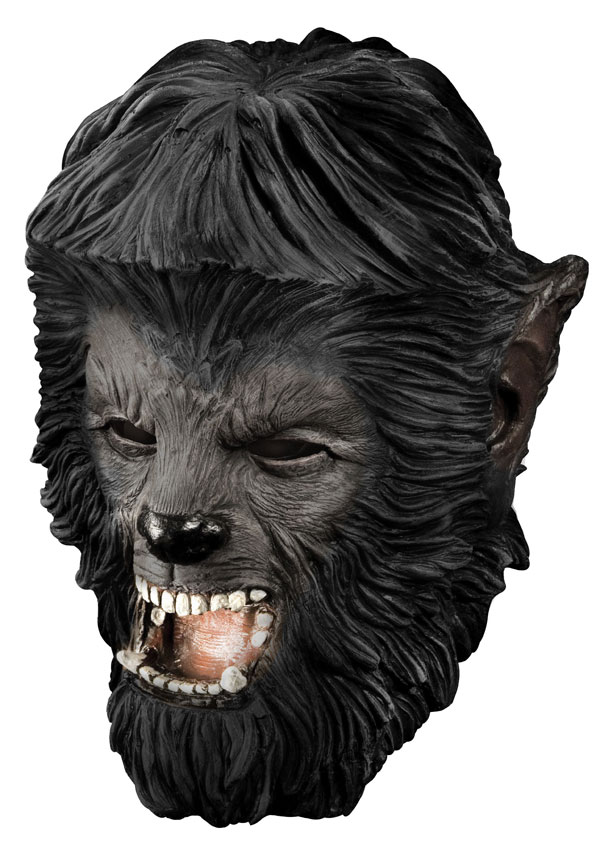 Wolfman Adult Dlx Latex Overhead Mask - Click Image to Close