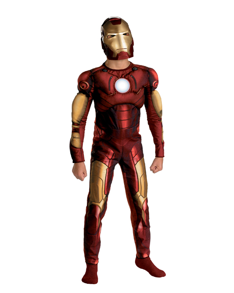 Iron Man Movie Classic Muscle Child Costume S, M, L
