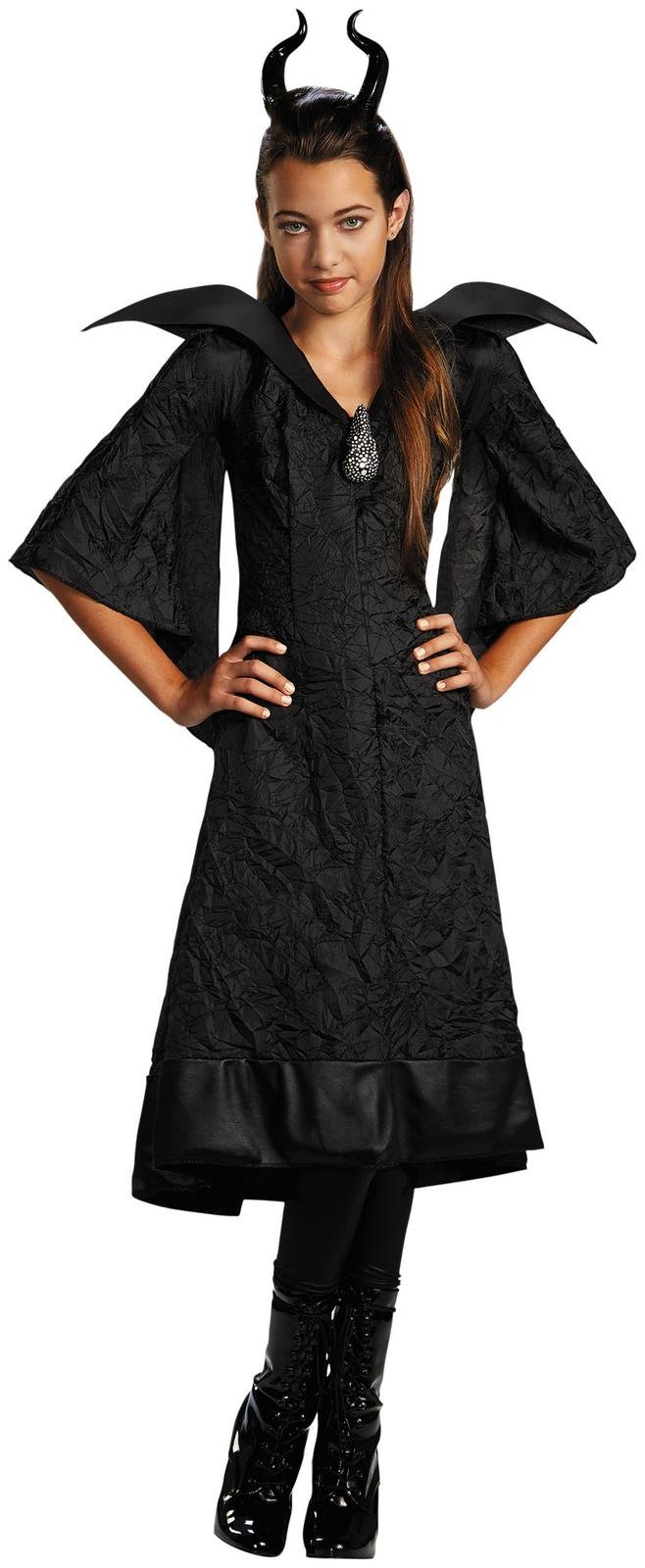 Maleficent Christening Black Gown Child Classic Costume