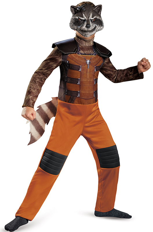 Rocket Raccoon Classic Child Costume - Click Image to Close