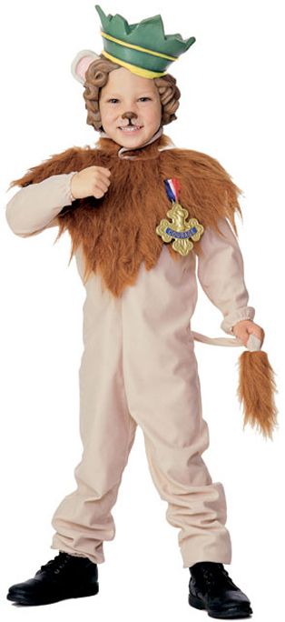 Wizard of Oz Cowardly Lion™ Child Costume TODD, S