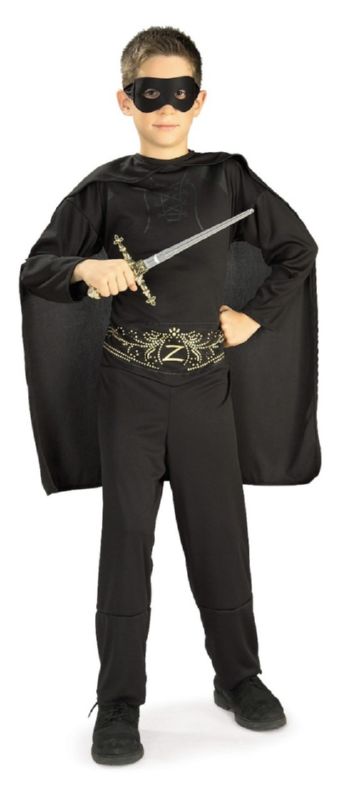 Zorro™ Child Costume S,M,L - Click Image to Close