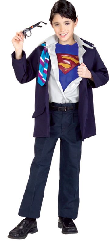 Superman™ Reversable Clark Kent Child S, M, L