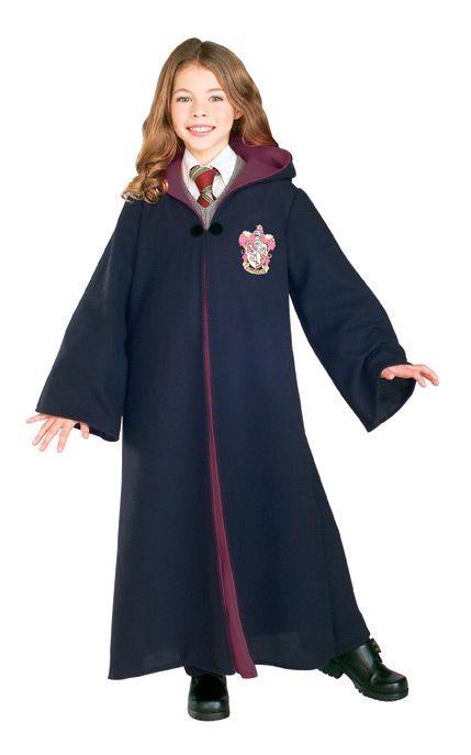 Harry Potter Deluxe Gryffindor Robe S,M,L