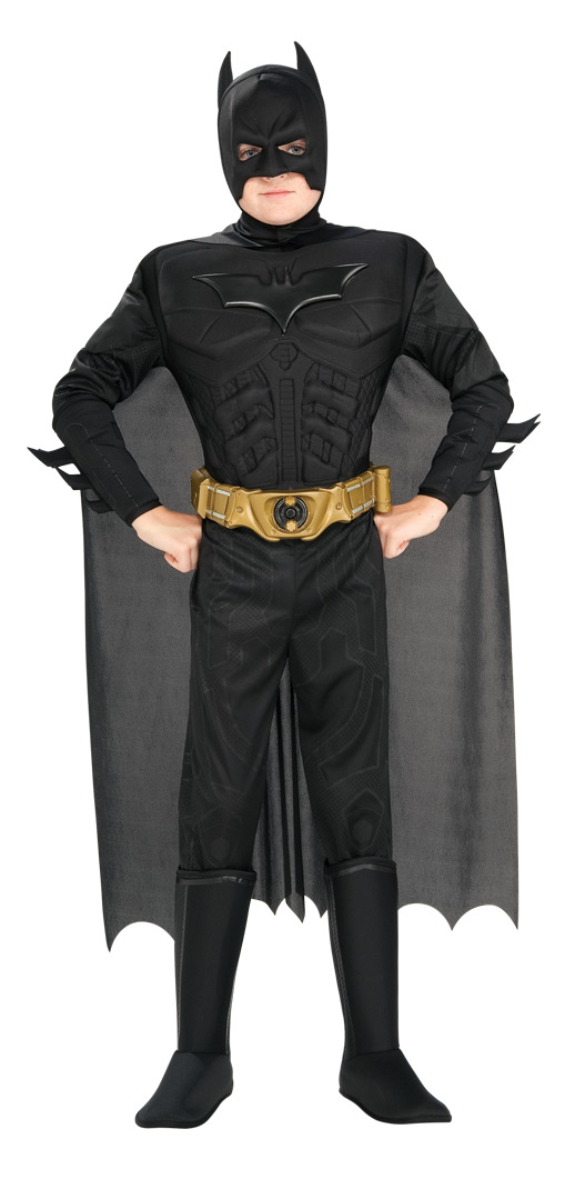 Dark Knight Batman Child Deluxe Costume S, M, L