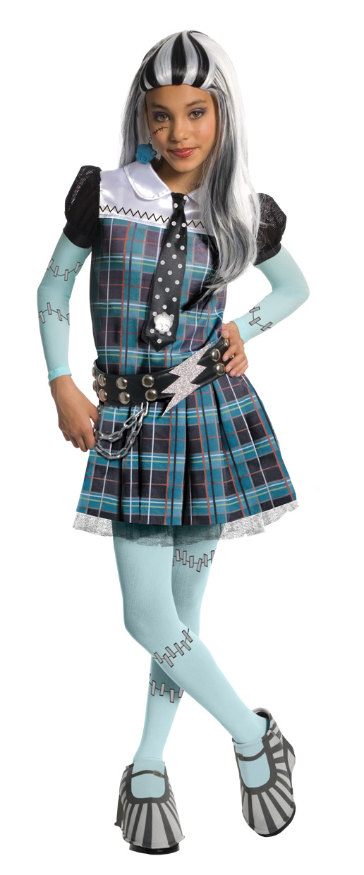 Monster High Frankie Stein™ Deluxe Child Costume Sizes: S, M, L