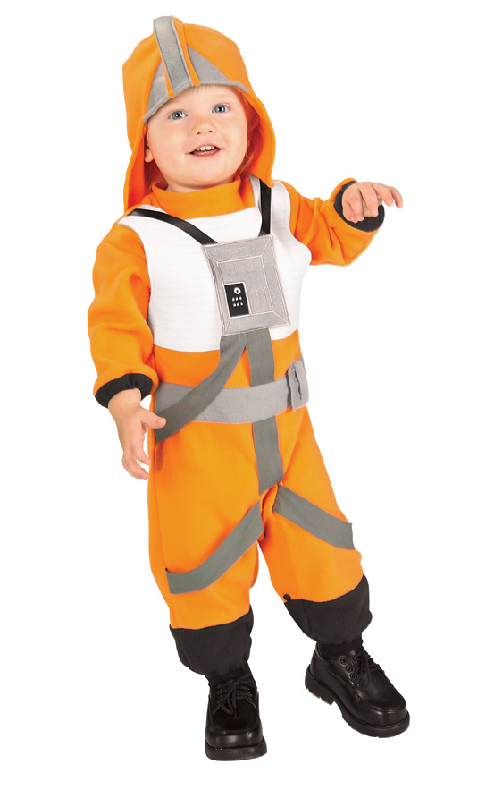 Star Wars X-Wing Fighter Pilot Child Costume NWBN, INFT, TODD