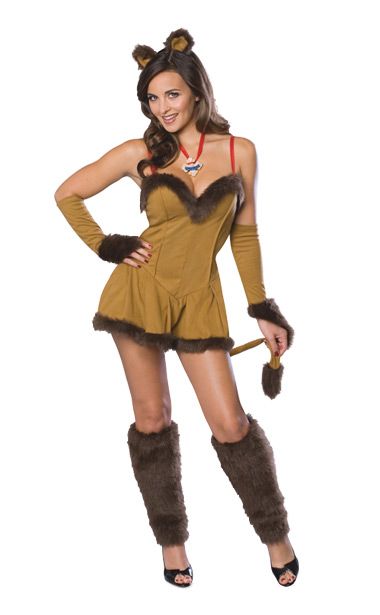 Wizard of Oz Cowardly Lion Adult Sexy Costume XS, S, M
