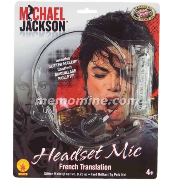 Michael Jackson MICROPHONE HEADPIECE **In Stock**