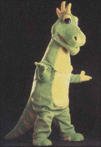 Dizzy Dinosaur Mascot Complete