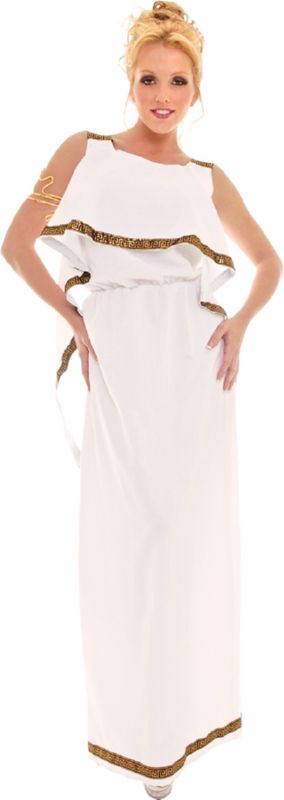Athena Goddess of Wisdom Adult Costume Size S, M, L, XL