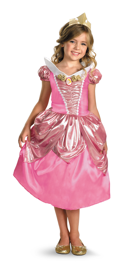 AURORA LAME Deluxe Child Princess Costume