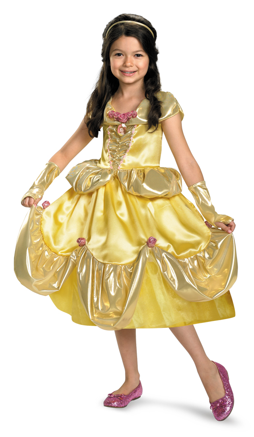 BELLE LAME Deluxe Child Princess Costume