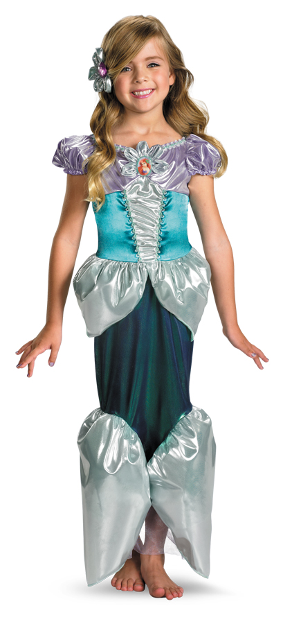 ARIEL LAME Deluxe Child Princess Costume