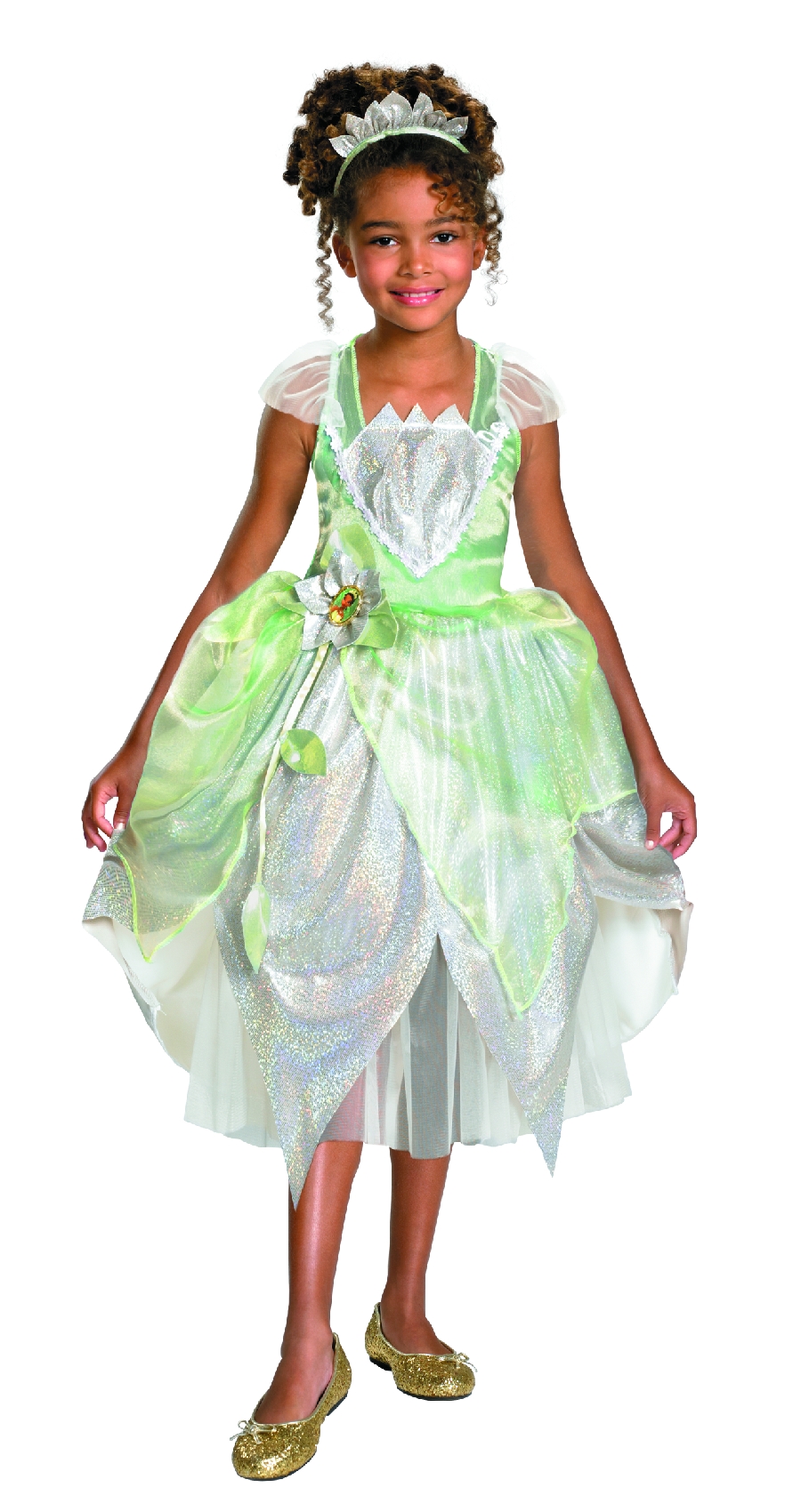 PRINCESS TIANA DELUXE Child Dress Princess Costume