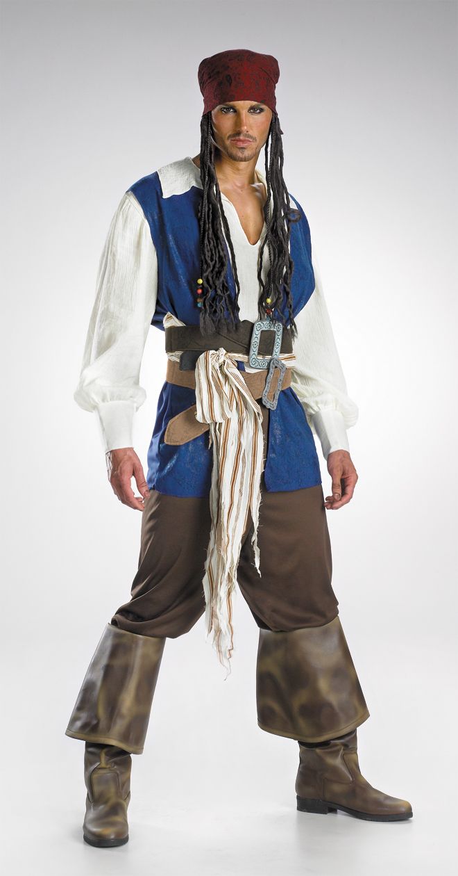 Disney Jack Sparrow Quality Costume Adult