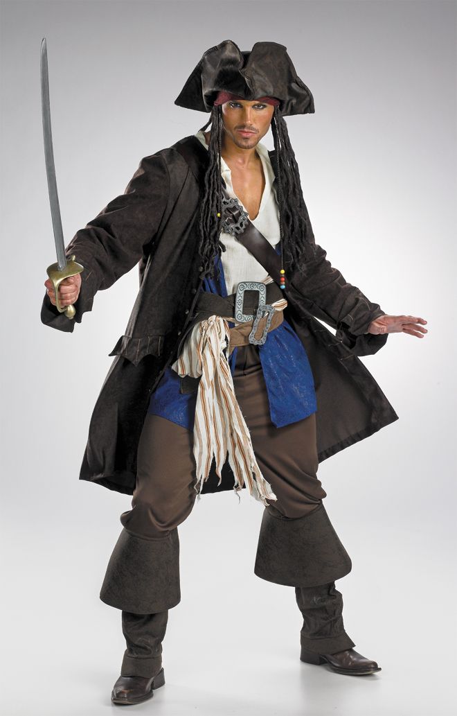Disney Jack Sparrow Prestige Costume Adult