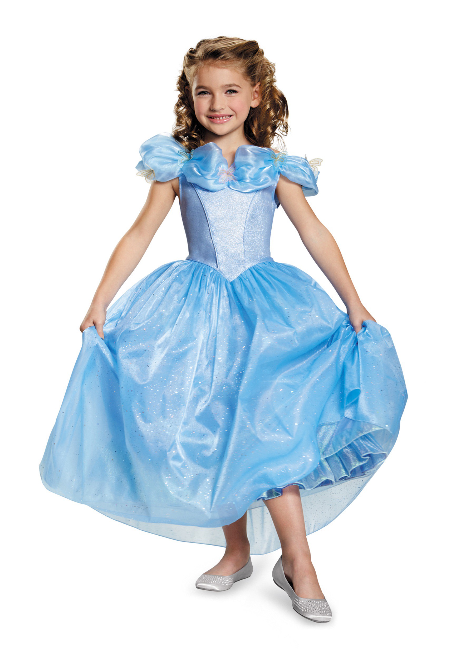 Cinderella Movie Child Prestige Costume Size XS,S,M,L