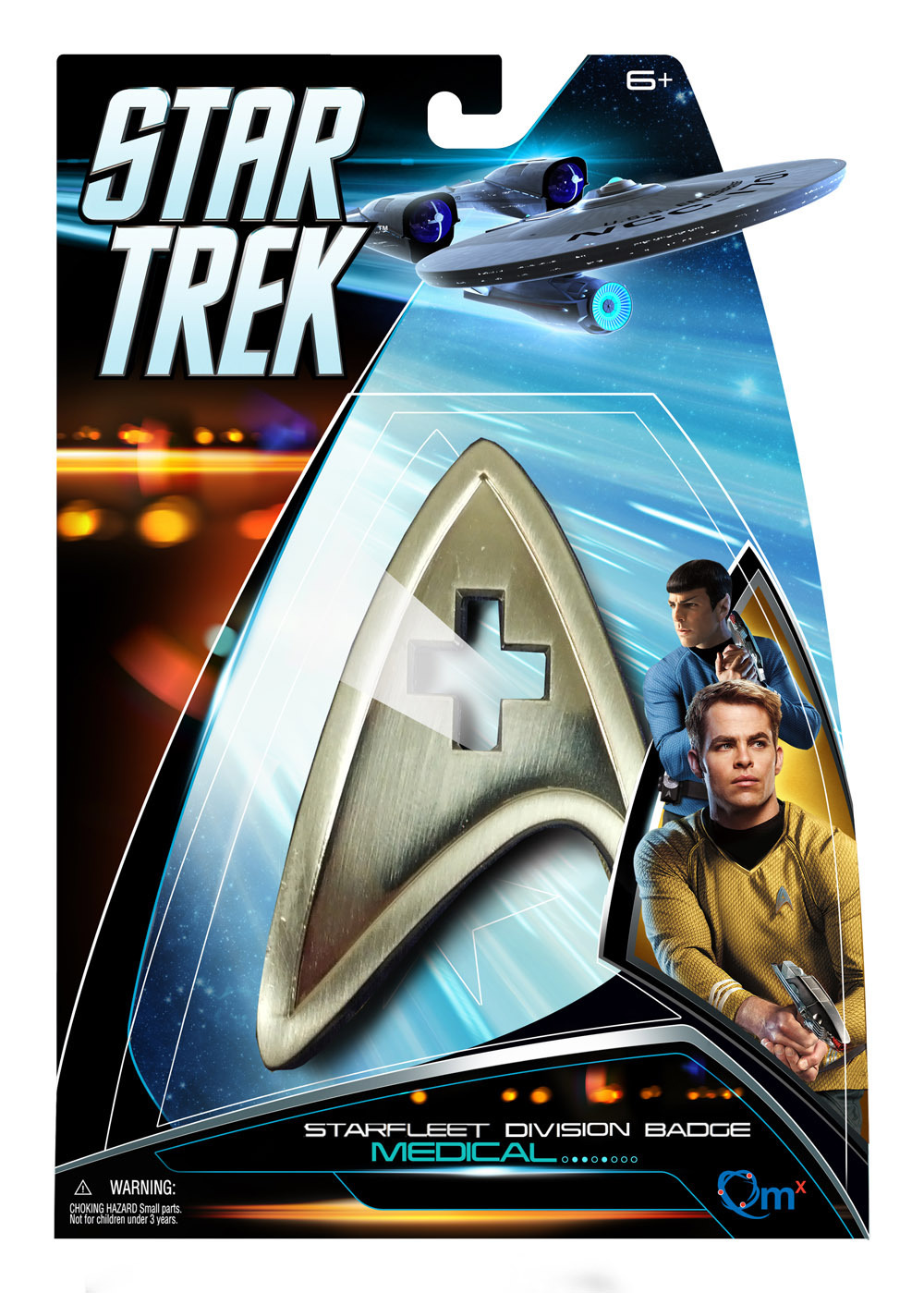 Star Trek Insignia Badge - Medical - Click Image to Close