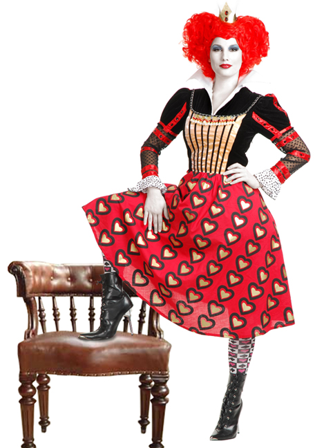 Red Queen of Hearts Adult DELUXE Costume COMING SOON - Click Image to Close