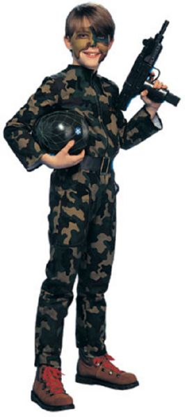 Child G. I. Soldier Costume S M L