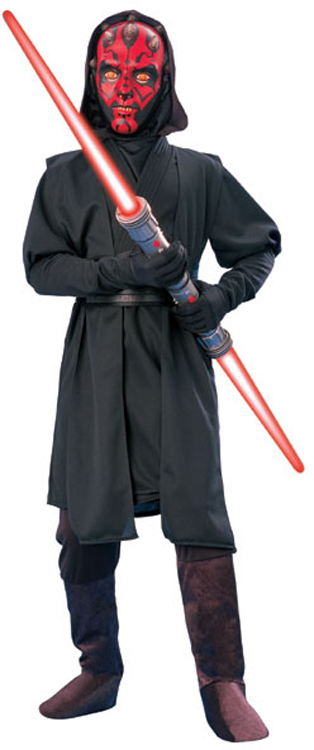 Darth Maul™ Star Wars Deluxe Child Costume Size S 3-5