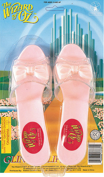 Wizard of Oz Glinda™ Shoes One size - Click Image to Close
