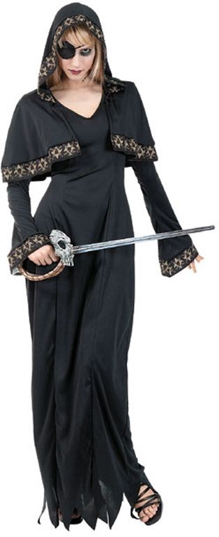 Gothic Pirate Queen Adult STD - Click Image to Close