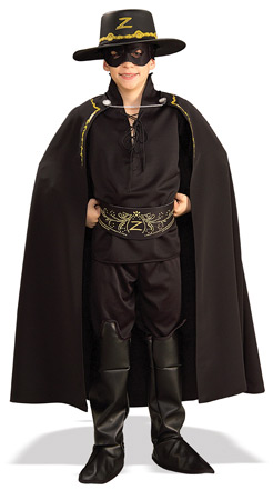 Zorro™ Child Deluxe Cape - Click Image to Close