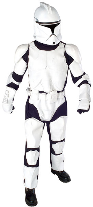Clone Trooper™ Adult Deluxe Costume STD, XL - Click Image to Close