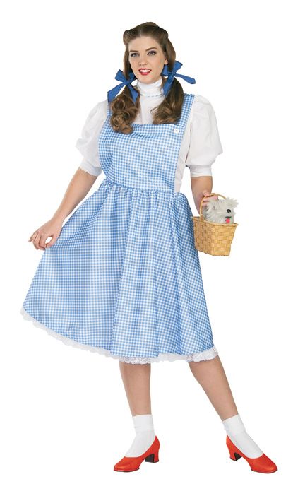 Wizard of Oz Dorothy™ Dress Adult Costume PLUS SIZE - Click Image to Close