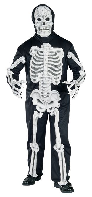 Glow in the dark Skeleton PLUS SIZE - Click Image to Close