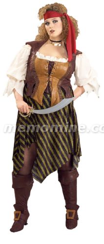 Pirate Wench PLUS SIZE - Click Image to Close