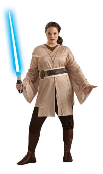 Jedi Female Costume Star Wars PLUS Size - Click Image to Close