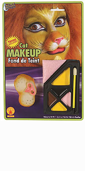 Cowardly Lion Makeup - Click Image to Close
