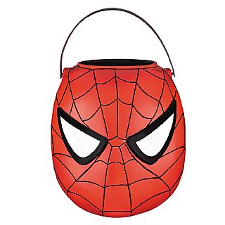 Spiderman Trick or Treat or birthday pail - Click Image to Close