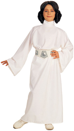 Princess Leia™ Deluxe Child Costume Size S,M,L