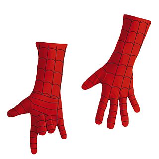 Spider-Man Child Deluxe Gloves - Click Image to Close
